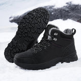 snow boots men winter boots keep warm plush boots hiking boots men casual shoes men mountain snow boots MartLion