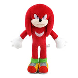 30CM Super Sonic Plush Toy The Hedgehog Amy Rose Knuckles Tails Cute Cartoon Soft Stuffed Doll Birthday Gift For Children MartLion 25cm red 100g  