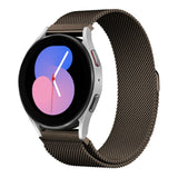20mm 22mm Strap for Samsung Galaxy watch 4/5/6/5Pro 44mm/40mm/Active 2 Magnetic loop Bracelet Galaxy Watch 4/6 classic 46mm 42mm MartLion Brown 20MM Watchband CHINA