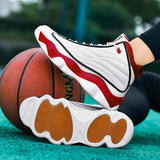  Men's Basketball Shoes High Top Cushioning Non-Slip Wearable Sports Gym Training Athletic Sneakers for Women MartLion - Mart Lion