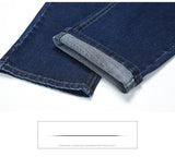 Men's Jeans Casual Straight Denim Pants Daily Work Jean Trousers MartLion   