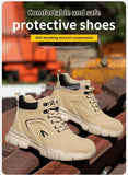 Safety Protective Boots Work Safety Shoes Men Winter Safety Boots Anti-puncture Work Shoes Steel Toe Work Boots Indestructible MartLion