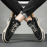  Casual Sneaker Men's Wear-Resistant Breathable Trendy All-match Outdoor Platform Spring MartLion - Mart Lion