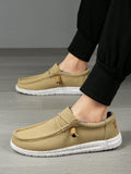 Men Casual Shoes Slip on Canvas Loafers Walking Flats for Man MartLion   