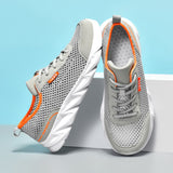 Summer Light Runing Sneakers Men's Hollow Mesh Breathable Running Shoes Jogging Outdoor Travel Casual Sneakers Mart Lion   