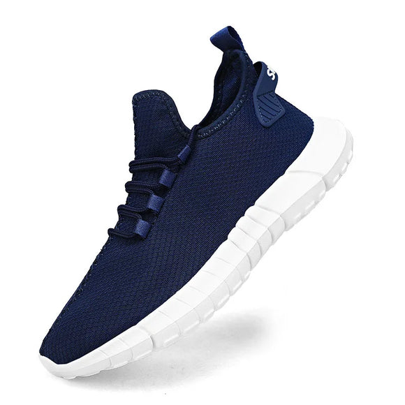 Men's Shoes Summer Men's Sports Non-slip Casual Breathable Tennis Shoes Comfortable MartLion Blue 39 