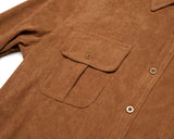 Single Breasted Casual Mode Corduroy Shirts Slim Shirt Her MartLion   