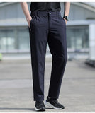 Men's Summer Pants Stretch Straight Leg Pants MartLion   