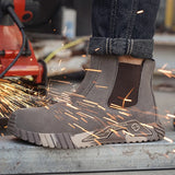 Welding Safety Boots For Men's Anti-smashing Industrial Work Shoes Male Puncture Proof Steel Toe Indestructible MartLion   