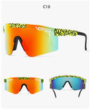 Hot Pit Viper PC Sunglasses Men's Outdoor Cycling Sport  Sun Glasses Women Wide View Mtb Goggles MartLion   
