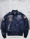  Men's Spring Hip Hop Tactical Army Military Motorcycle Jacket Ma-1 Aviator Pilot Cotton Coats Baseball Bomber MartLion - Mart Lion