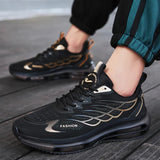 Autumn Mesh Sneakers Lightweight Slip Resistant Casual Shoes Outdoor Sports Running Men's MartLion   