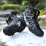 Warm Hiking Shoes Men's Winter Snow Tactical Boots Climbing Mountain Sneakers Combat MartLion   