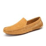 Suede Leather Men's Loafers Luxury Casual Shoes Boots Handmade Slipon Driving  Moccasins Zapatos Mart Lion   