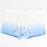 man Boxers Briefs Gradient Color Underwear Control Panties Modal Microfiber Soft Breathable MartLion   