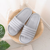 Thick Platform Slipper Women Korean Eva Slippers Home Flip Flops Ladies Soft Sole Cloud Sandals Mart Lion Gray 3637 