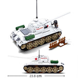 Military ww2 Cannon Assault Armored Vehicle Battle Tank Car Truck Army Weapon Building Blocks Sets  Model King Kids Toys Gift Mart Lion   