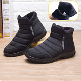 Winter Men Ankle Snow Boots Waterproof Non Slip Shoes for Men Casual Keep Warm Couple Footwear Homme MartLion   