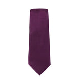 Solid Tie 7.5cm Silk Necktie Men's Wedding Ties Slim Blue Red Classic Neckties Necktie Classic Gravats MartLion   