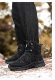 Men's Tactical Hiking Boots Shock-absorbing and Anti Slip Desert Boots Outdoor Camping Hiking Work Shoes Winter Boots MartLion