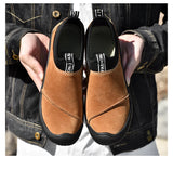 Shoes Men's Luxury Leather Casual Breathable Outdoor Sports Handmade Non-slip Walking Shoes Moccasins Sneakers MartLion   