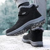 Men's Snow Boots Are Popular Winter Shoes with Waterproof and Warm Insulation, and Women's MartLion   