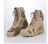 Camouflage Men's Boots Work Shoes Desert Tactical Military Autumn Winter Special Force Army MartLion beige4 39 