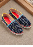 Women's Shoes Summer Thick Bottom Outer Wear Letter Side Lightweight Design Casual Flat Shoes MartLion