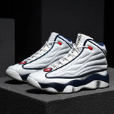 Basketball Shoes Men Sneakers Boys Basket Shoes High Top Non-slip Outdoor Sports Shoes Man Gym Athletic Shoe MartLion black 43