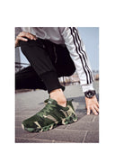 Summer Casual Shoes Mesh Camouflage Men's Shoes Breathable Sneakers Non Slip Damping Outdoor MartLion   
