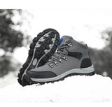 Men's Winter Snow Boots  Waterproof Sneakers Warm Plush Climbing Boots MartLion   