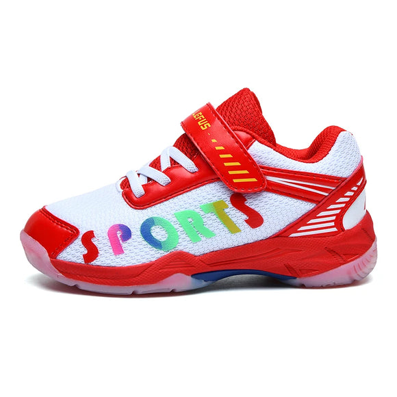 children's badminton shoes Breathable anti-skid track and field Outdoor training