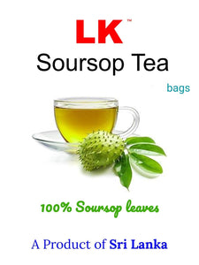 Soursop Leaves TEA bags L K Trading Lanka 10  