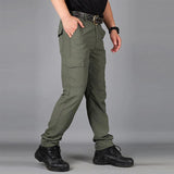 Men Pants Casual Cargo Pants Tactical Trousers Male Waterproof MartLion   