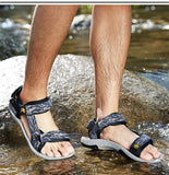 Outdoor Men's Sandals Summer Beach Shoes Fisherman Water Sandal Non-slip Slippers Flip Flops MartLion   