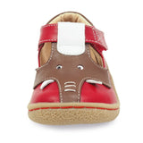 Luca Genuine Leather Children Baby Toddler Girl Kids Elephant Shoes Barefoot Sneakers MartLion   