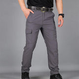 Men Pants Casual Cargo Pants Tactical Trousers Male Waterproof MartLion   