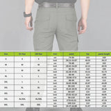 Men Pants Casual Cargo Pants Tactical Trousers Male Waterproof MartLion   