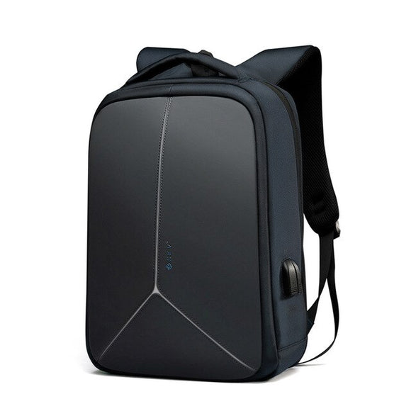 15.6 inch Laptop Backpack Anti-theft Waterproof School Backpacks Design USB Charging Men's Travel Bag backpack Mart Lion blue  