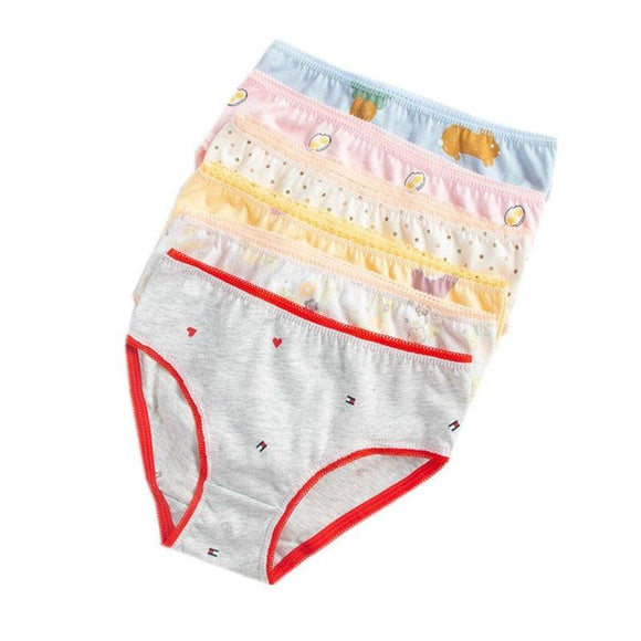 36pcs/Lot Girls Underwear Panties Kids Panties Girl Cotton Underwear Briefs 2-12Years Mart Lion   