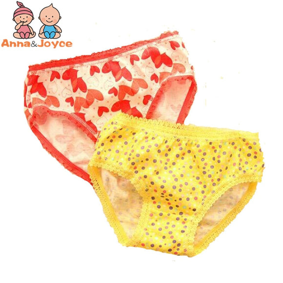 5Pcs Baby Kids Underwear Girls Cotton Panties Girls Briefs 1-12 Years Mart Lion   