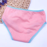 6Pcs/Pack Fashion Baby Girls Underwear Cotton Panties Kids Shorts Briefs Children Underpants 2-12Years Mart Lion   