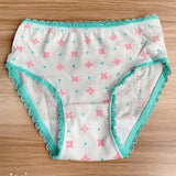 6Pcs/Pack Fashion Baby Girls Underwear Cotton Panties Kids Shorts Briefs Children Underpants 2-12Years Mart Lion   