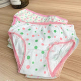 6Pcs/Pack Fashion Baby Girls Underwear Cotton Panties Kids Shorts Briefs Children Underpants 2-12Years Mart Lion   