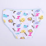 6Pcs/Pack Fashion Baby Girls Underwear Cotton Panties Kids Shorts Briefs Children Underpants 2-12Years Mart Lion   