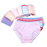 6Pcs/Pack Fashion Baby Girls Underwear Cotton Panties Kids Shorts Briefs Children Underpants 2-12Years Mart Lion   