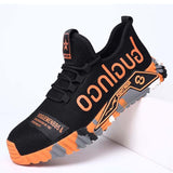 Make a large shoe size 50 Lightweight Work Shoes European Standard  Puncture-Resistant Sports Stylish Steel Toe Safety Shoes Mart Lion NO.6 37 