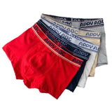 Children Boy Underwear for Kids Funny Beard Boxer Panties Shorts Soft Cotton Underpants Boys Teenage Striped Panties Kids 2-16Y Mart Lion Red 2T 