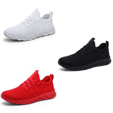 Damyuan Hot-selling Classic Casual Sneakers for Men's Mesh Breathable Elastic Lace Shoes Male Workout Sports Running Mart Lion   