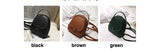 Designer Women Leather Backpack Mini Soft Touch Multi-Function Small Backpack Female Ladies Shoulder Bag Girl Purse Mart Lion   